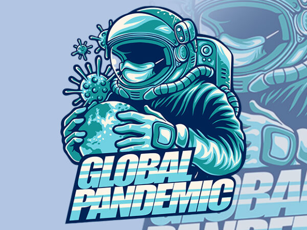 Global pandemic t-shirt design