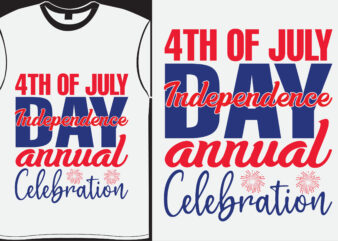 4th of July vector svg ai png print ready t shirt design