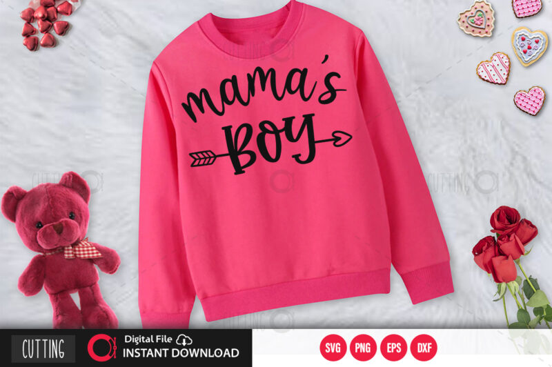 Download Mamas Boy Svg Design Cut File Design Buy T Shirt Designs