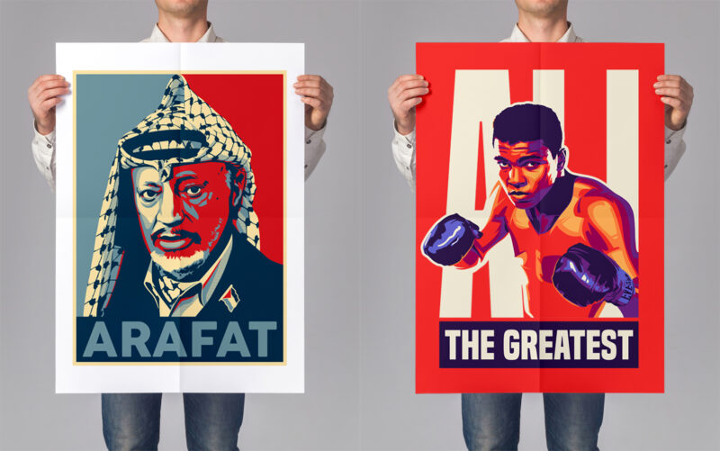 GREATEST POP ART DESIGNS #3 – T-shirt and Poster