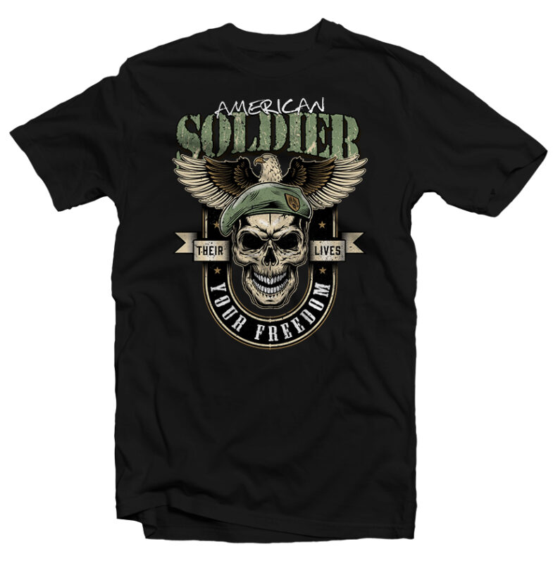 Soldier Skull Eagle