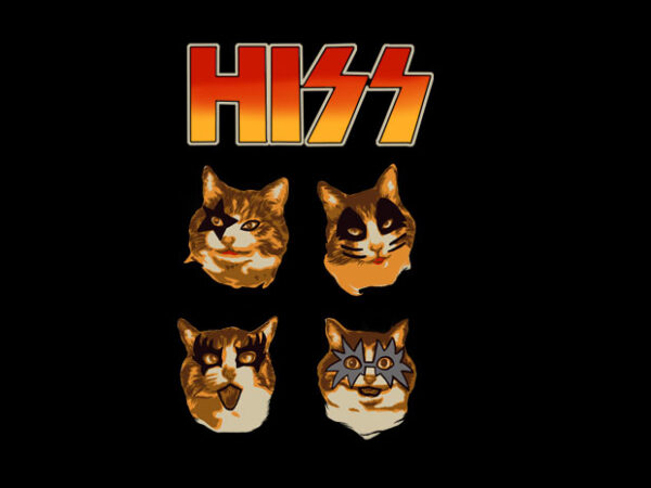 Hiss graphic t shirt