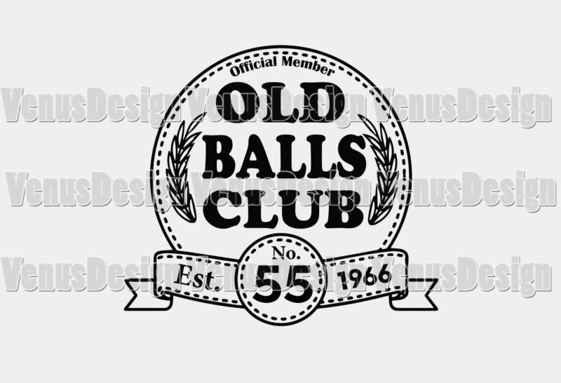 1966 55th Birthday Official Member Old Balls Club