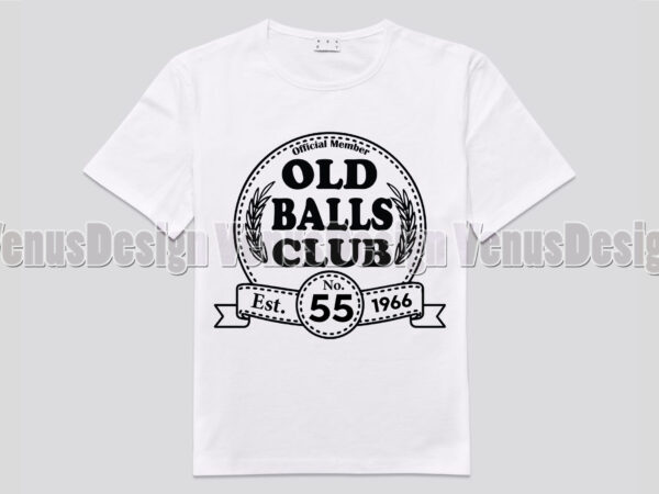 1966 55th birthday official member old balls club