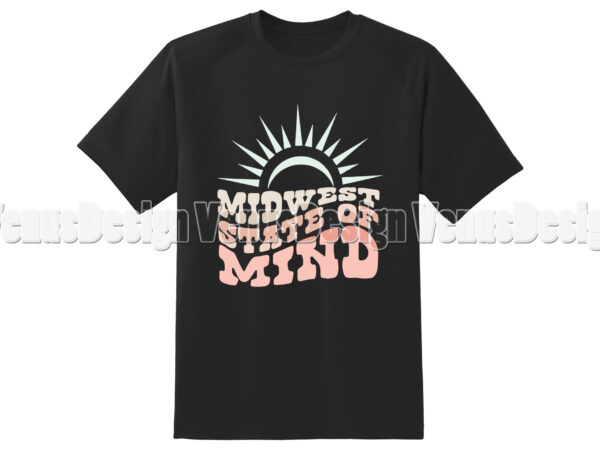 Midwest state of mind editable design