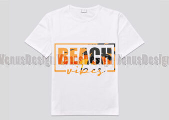 Beach Vibes T-shirt Design