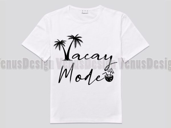 Vacay mode editable design