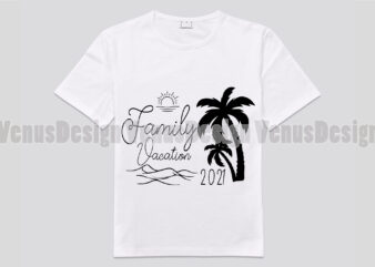 Family Vacation 2021 Editable Design