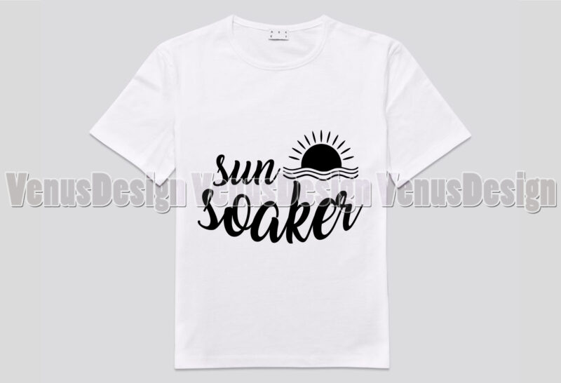 Sun Soaker Editable Design