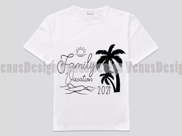 Family vacation 2021 editable design