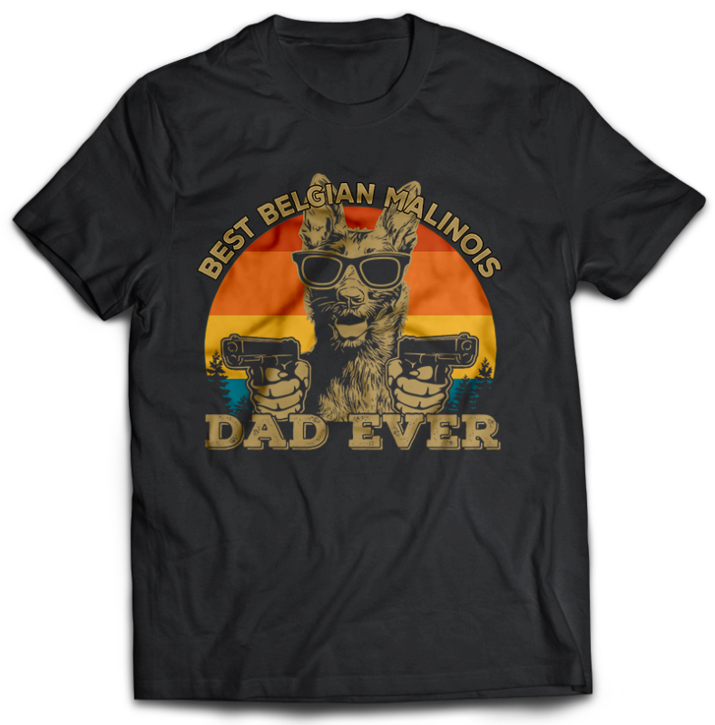 22 Best Dog DAD Ever Tshirt Designs BUNDLE