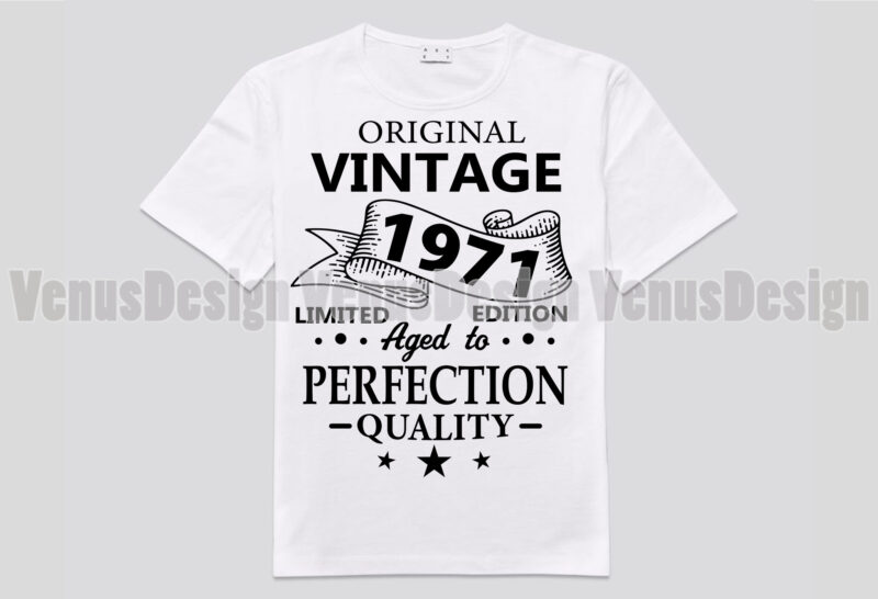 50th Birthday Vintage Limited Edition Editable Design