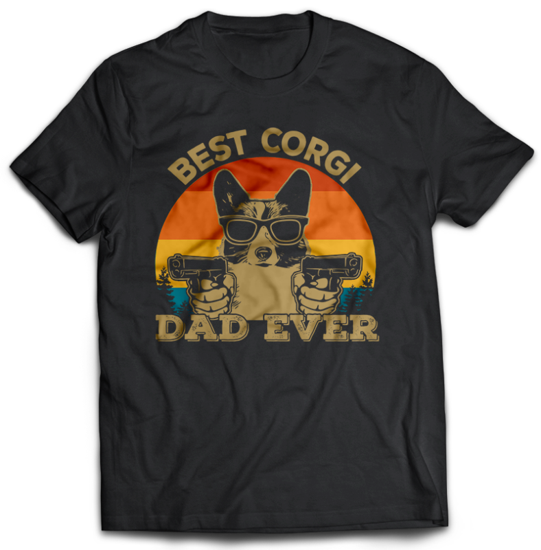 22 Best Dog DAD Ever Tshirt Designs BUNDLE