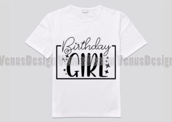 Birthday Girl Editable Design