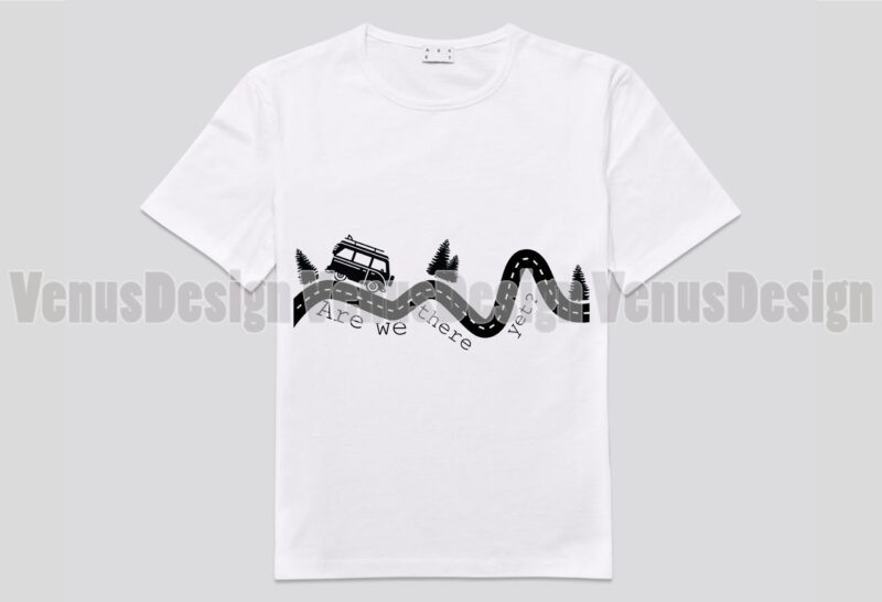 Are We There Yet Family Road Trip Editable Design