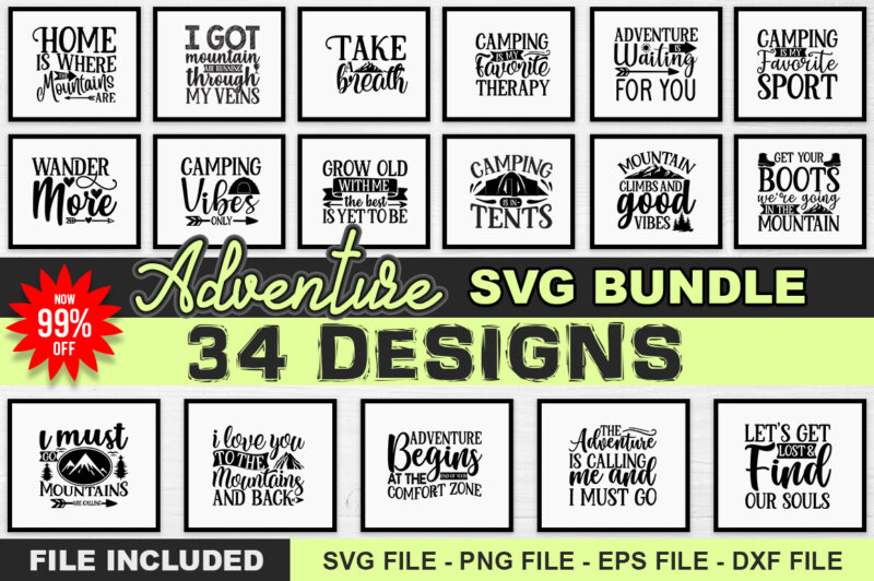 Adventure SVG Bundle