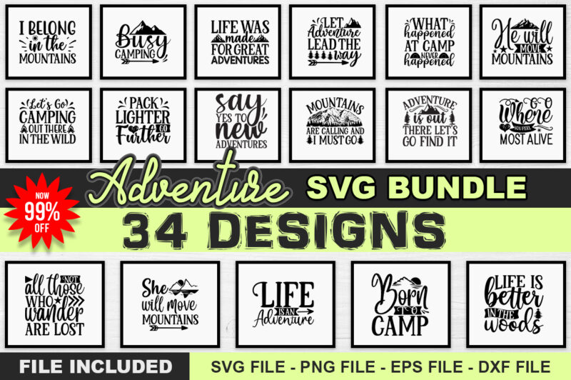 Adventure SVG Bundle