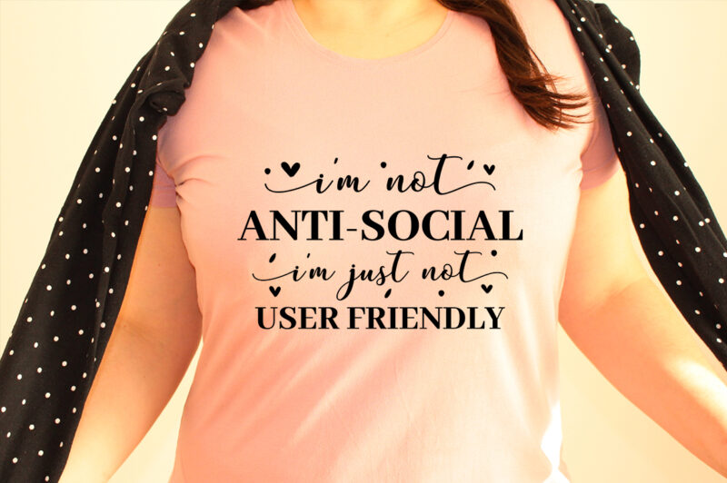 Antisocial SVG Bundle