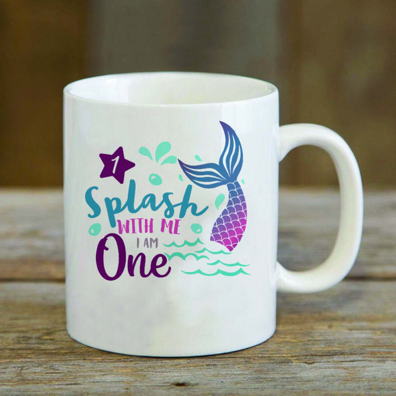 Splash With Me Iam One Birthday Gifts, Shirt For Birthday Girl Svg File Diy Crafts Svg Files For Cricut, Silhouette Sublimation Files