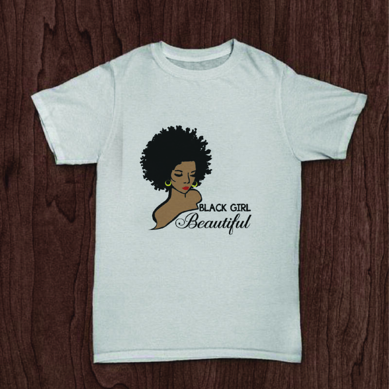Black Is Beautiful Black Girl Gifts, Shirt For Black Girl Svg File Diy Crafts Svg Files For Cricut, Silhouette Sublimation Files