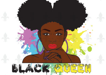 Black Queen Gifts, Shirt For Black Girl Svg File Diy Crafts Svg Files For Cricut, Silhouette Sublimation Files