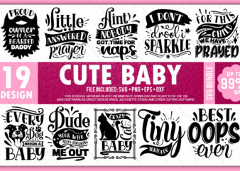 Baby SVG Bundle