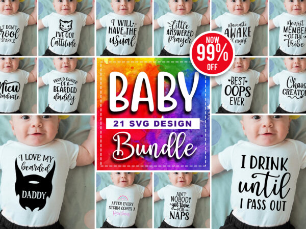 Baby svg design bundle