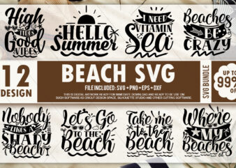 Beach SVG Bundle