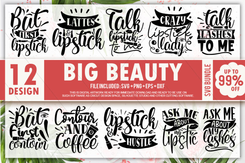 Big Beauty SVG Bundle