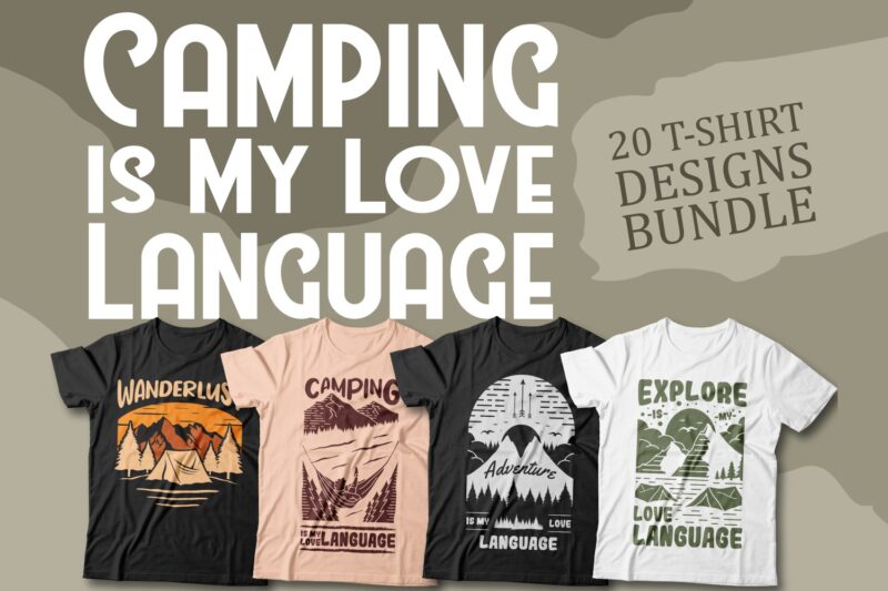 t-shirt vector The best collection t-shirt designs bundle, Best selling and Most popular t shirt designs bundle for POD, T-shirt designs vector packs, funny, camping, coffee, animal, cartoon, dog, cat, quotes, slogans, illustration, svg, png,