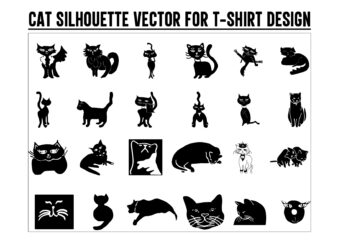 Cat svg, Black cat svg, cat design, design cat bundle, cat vector
