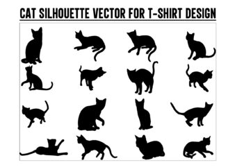 Cat svg, Black cat svg, cat design, design cat bundle, cat vector