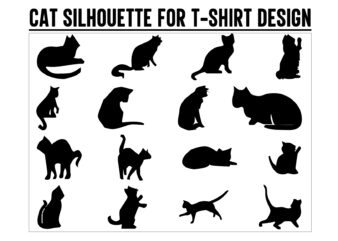 Cat svg, Black cat svg, cat design, design cat bundle