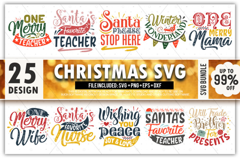 Christmas SVG Bundle