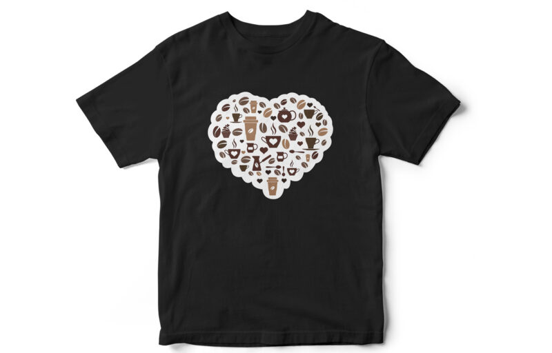 Coffee, Coffee Lover, Coffee addict, Coffee sticker, Coffee t-shirt design, Coffee design, Coffee Beans, Coffee Cup