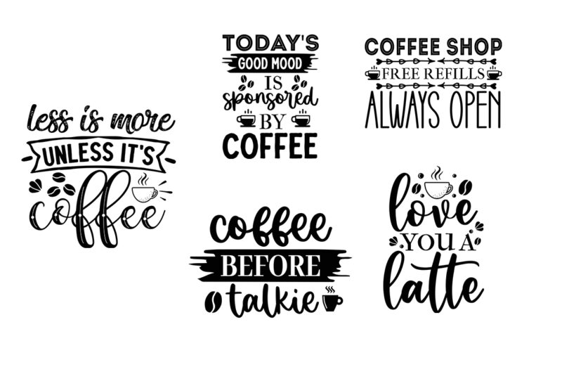 Coffee SVG Bundle