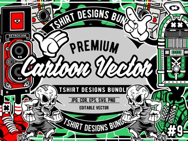 25 cartoon designs bundle #9_1