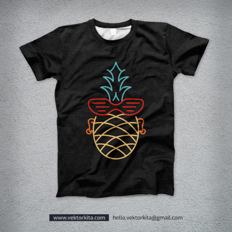 Summer Punk Pineapple