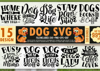 Dog SVG Bundle