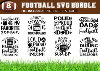 Football SVG Bundle File