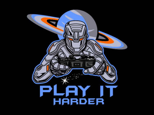 Humanoid gamer graphic t shirt