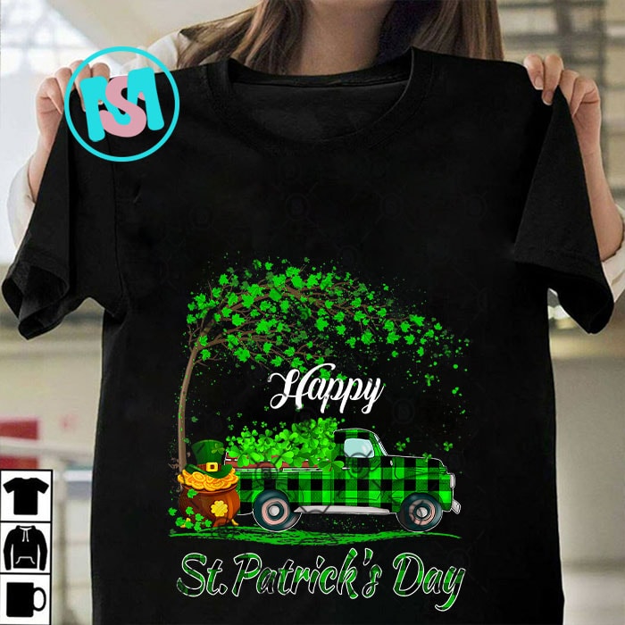 Happy St.Patrick day bundle St Patrick's Day png, Happy St Patricks Day png, Green png combo, Lucky clover png, Leprechaun, Ireland, Digital Download