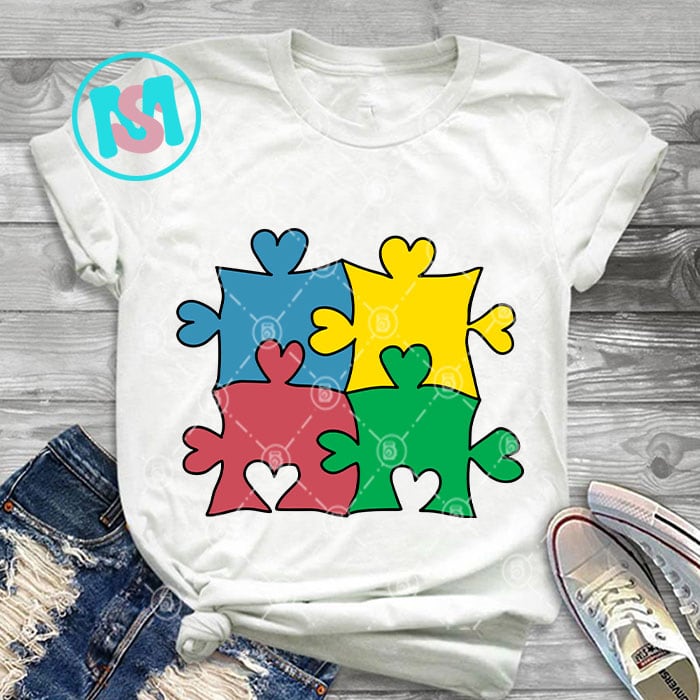 40 AUTISM SVG BUNDLE,Autism Puzzle Svg, Autism Awareness Svg,Autism Mom Svg,Be Kind Svg,Puzzle Piece Svg, Heart,Quotes,Love,Cricut,Cut files