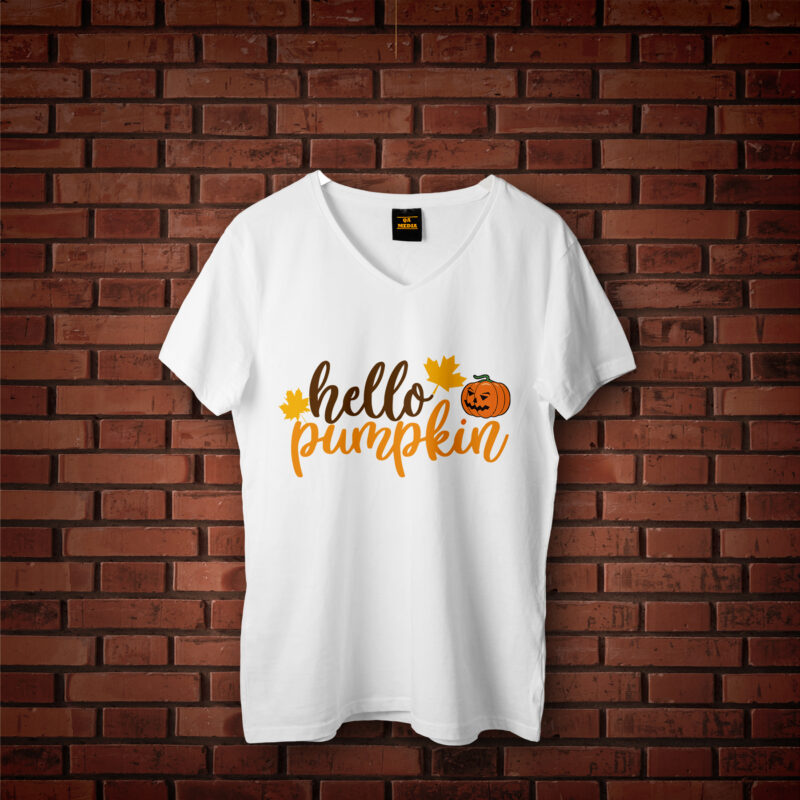 Hello Pumpkin Hallowen Gifts, Shirt For Hallowen Svg File Diy Crafts Svg Files For Cricut, Silhouette Sublimation Files