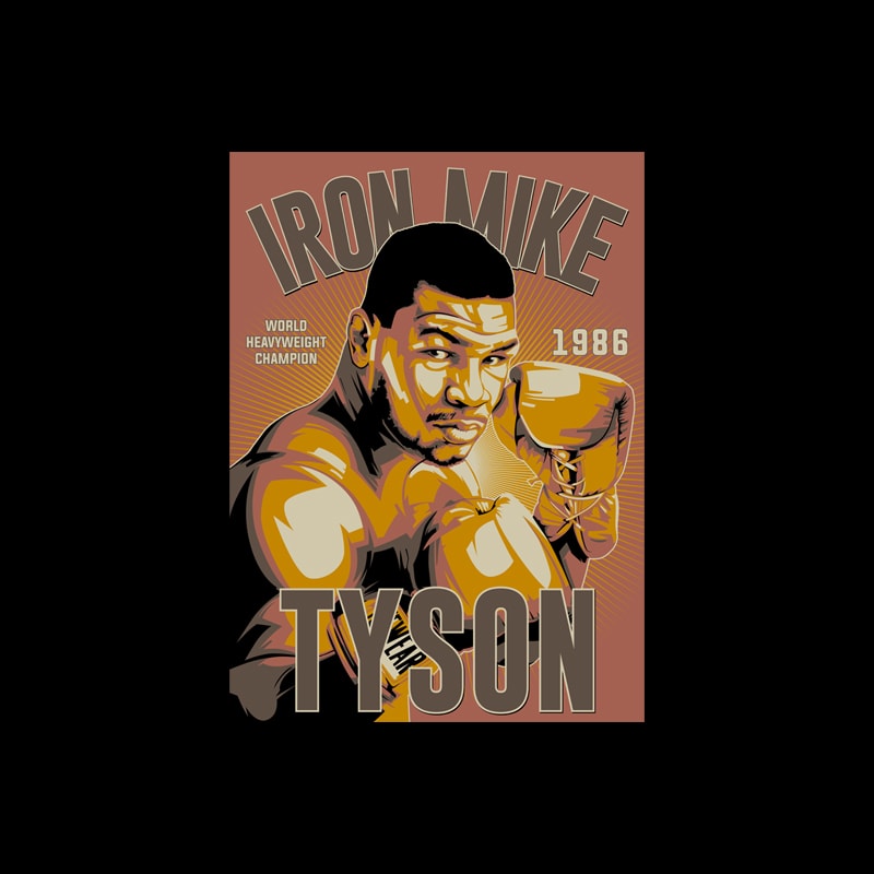 Mike tyson t shirts hot sale