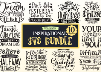 Inspirational SVG Design Bundle
