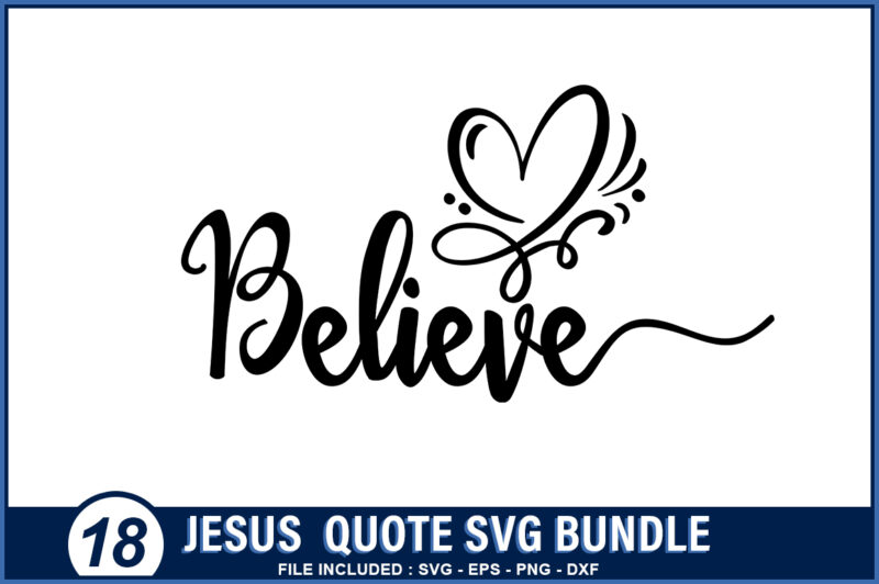 Jesus quote SVG Bundle