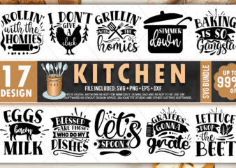 Kitchen SVG Bundle