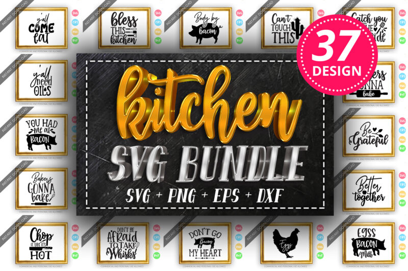 Kitchen SVG Bundle