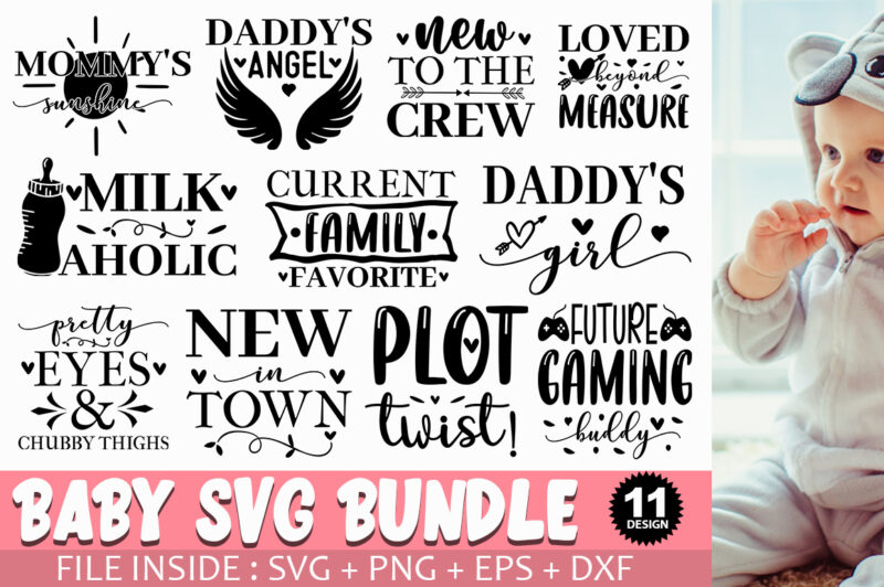 Baby SVG Bundle